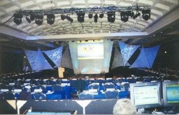 AudioVisual and AV - screens, audio, PA, prompting